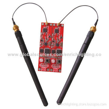 PCB Wireless DMX Receiver with Factory Price, 126-channel Jumping FrequencyNew